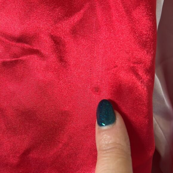 Coca-Cola Satin 2 Tone Zipper Jacket With Front &back Logo - Picture 4 of 10